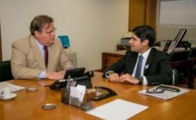 Neto se encontra com Geddel e faz peregrinação por ministérios em Brasília