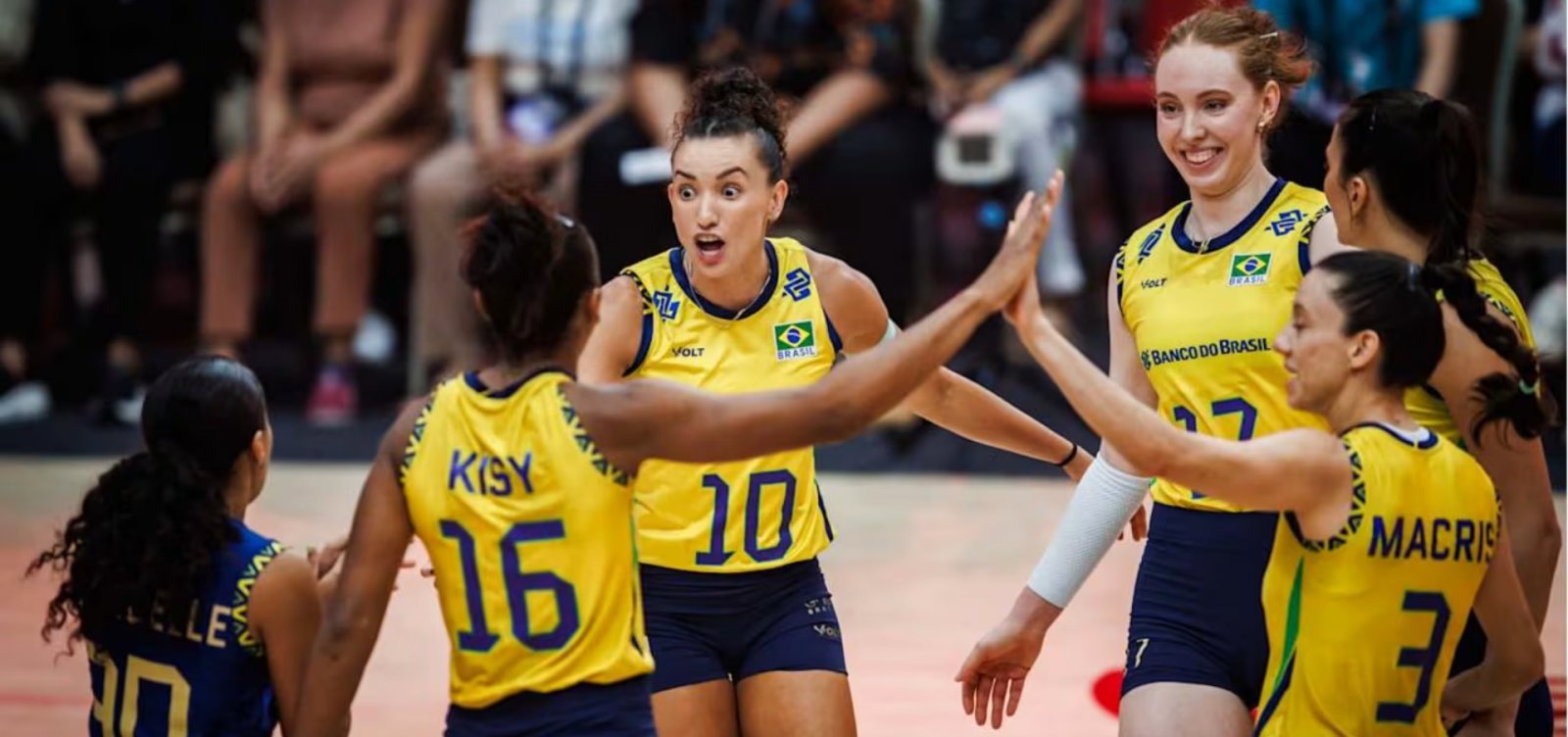 Brasil derrota República Dominicana e avança para quartas de final do Mundial de vôlei feminino