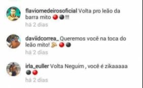 Jogadores do Vitória pedem volta do atacante Rhayner em rede social