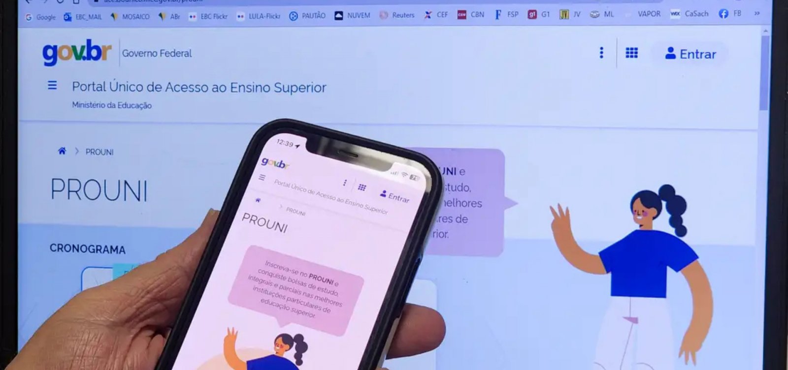 Prouni: prazo para comprovar informações de inscrição termina hoje