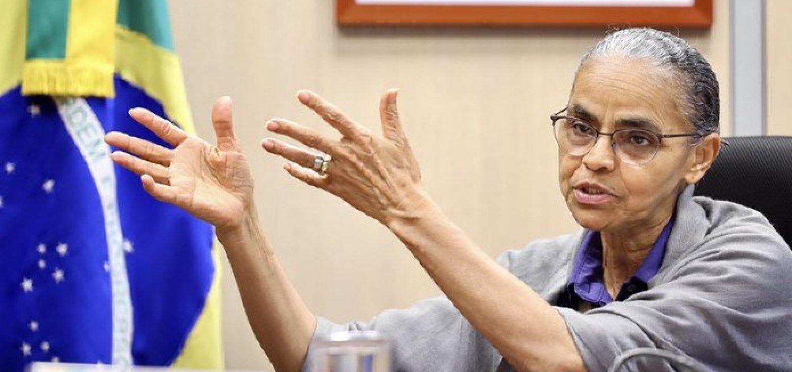Marina Silva defende fim do uso de combustíveis fósseis e desmatamento