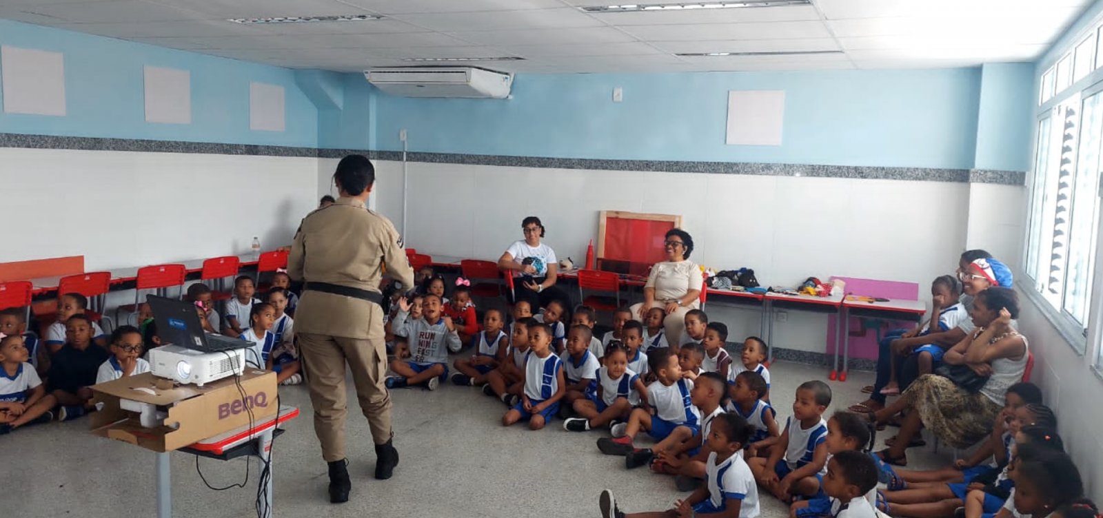 PM lança projeto educativo para crianças sobre segurança e cidadania