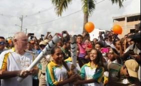 Tocha Olímpica já está na Bahia: revezamento começa em Teixeira de Freitas