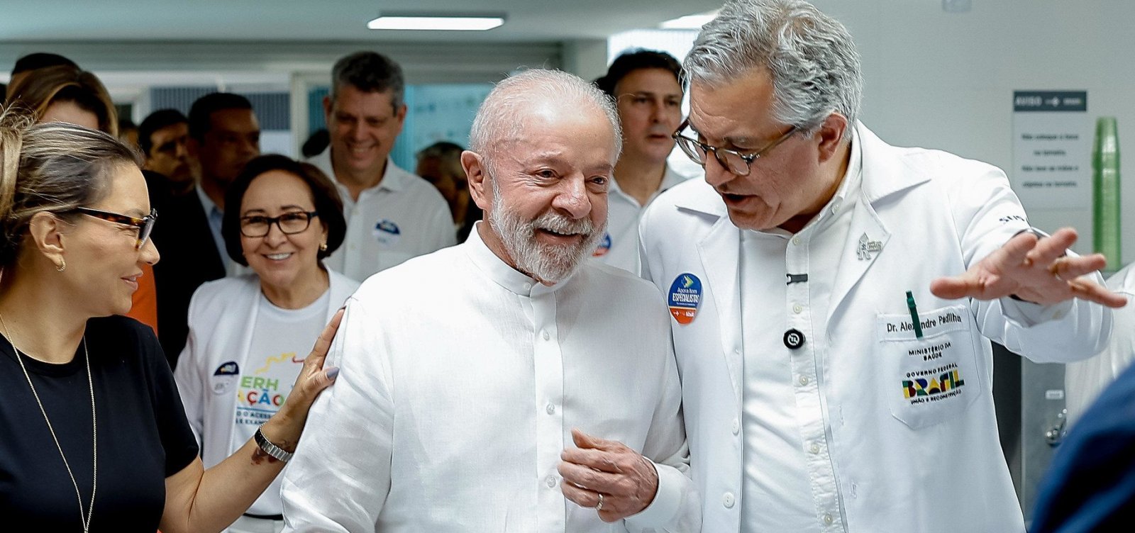 Lula participa de mutirão e reforça que saúde não é pauta política