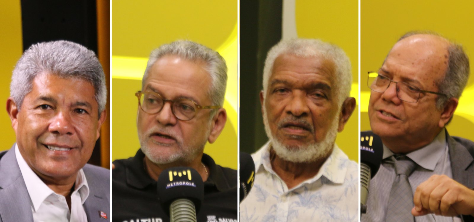 Jerônimo Rodrigues, Otávio Marambaia, Nelson Rufino e Isaac Edington; confira entrevistas da semana na Metropole