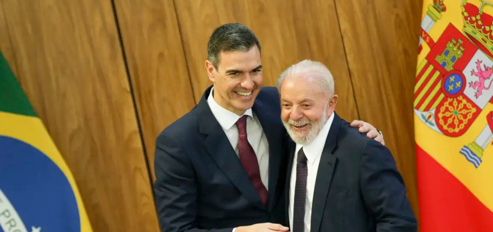 Lula conversa com presidente da Espanha sobre Mercosul e Palestina