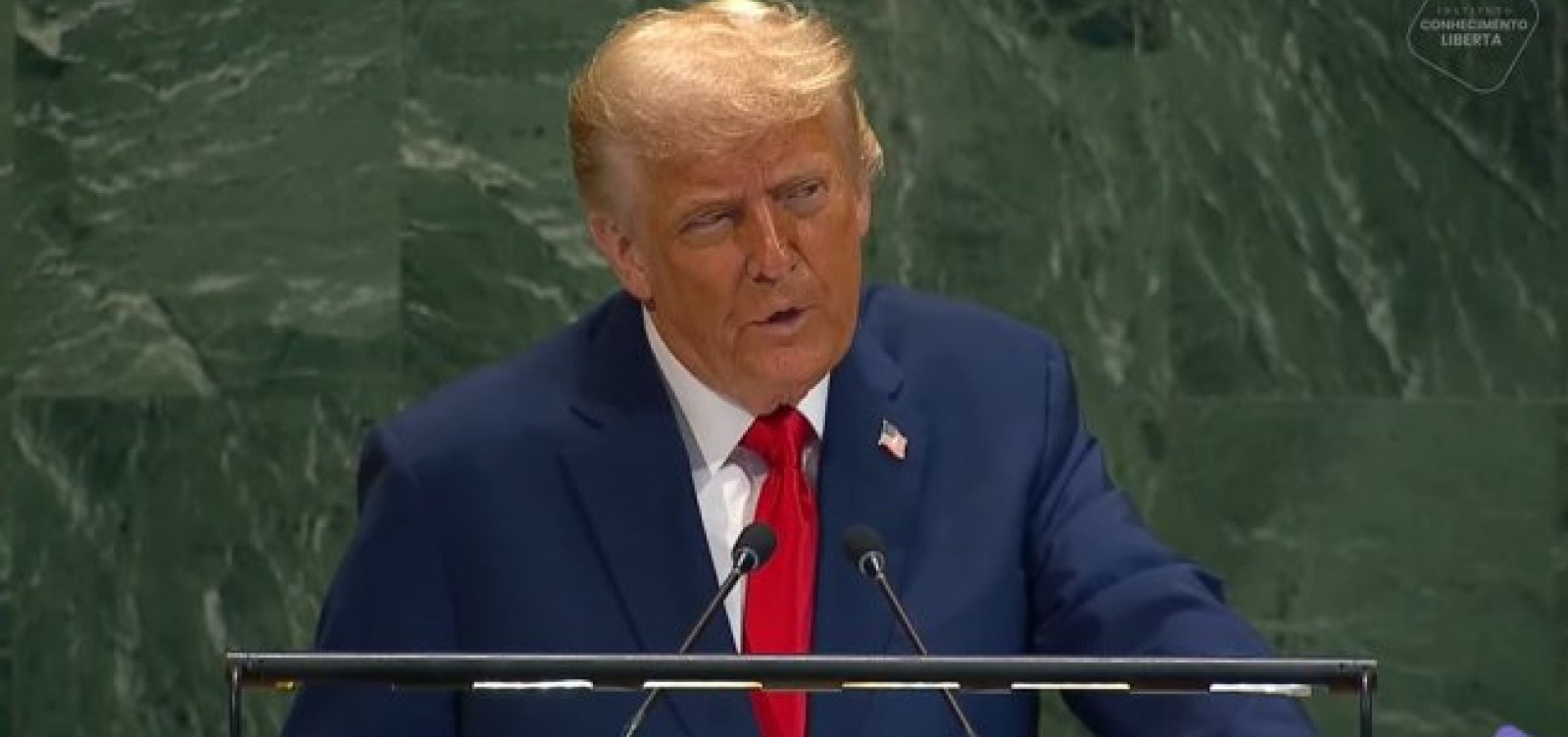 Trump questiona papel das Nações Unidas e diz ter encerrado guerras pelo mundo