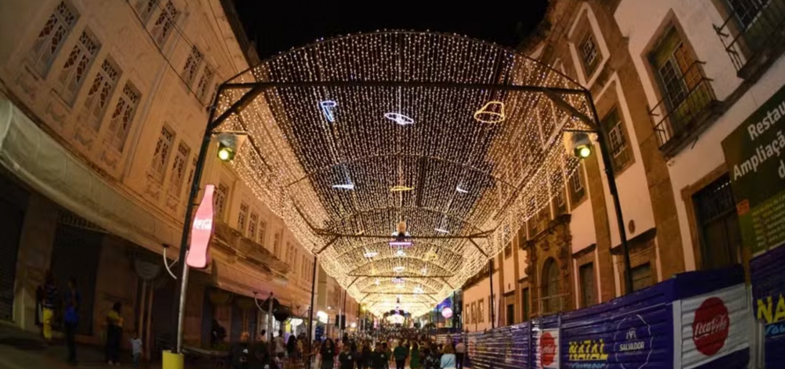 Salvador terá corredor de luz inédito e programação ampliada no Natal; confira 