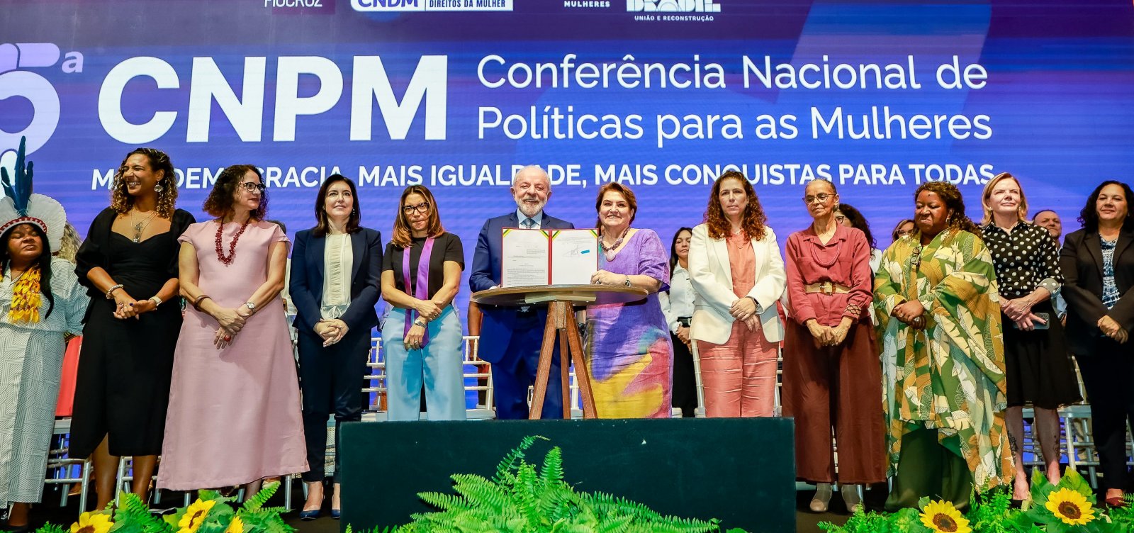 Marielle vive entre nós, diz Lula em cerimônia do Ministério das Mulheres