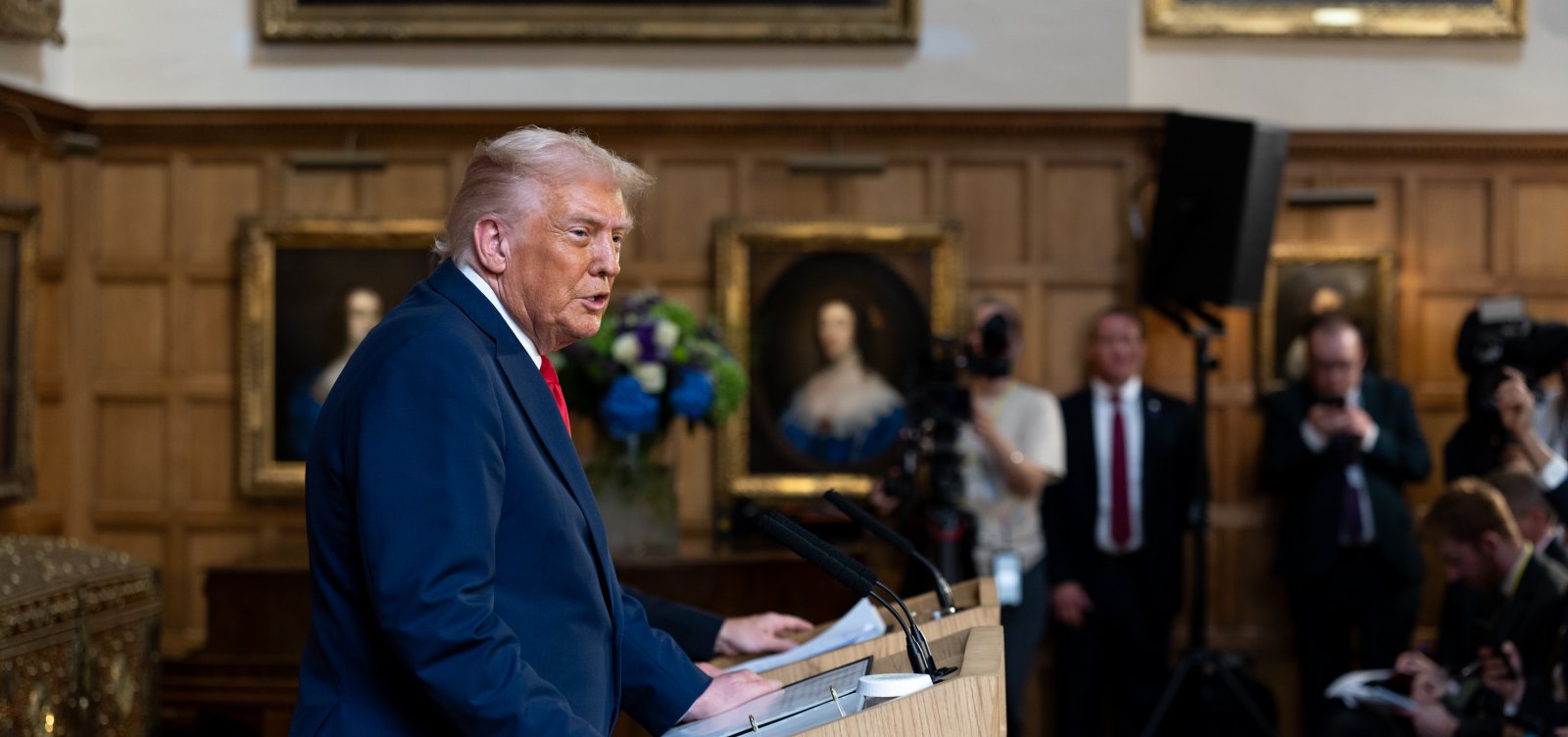 Trump diz que plano de paz é chance para palestinos "assumirem seu destino"