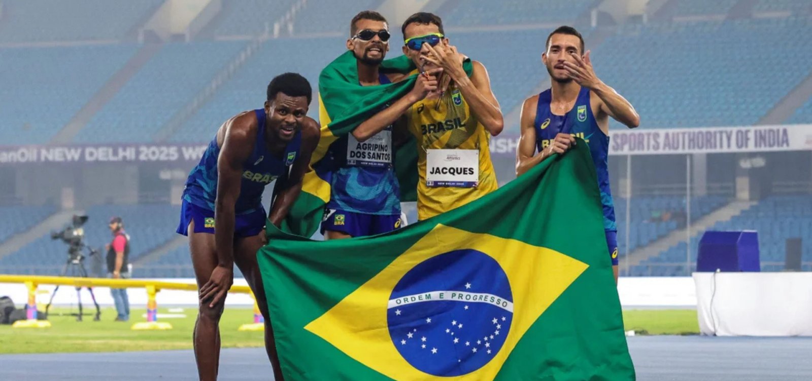 Brasil assume liderança no Mundial paralímpico de atletismo com 14 pódios em um dia