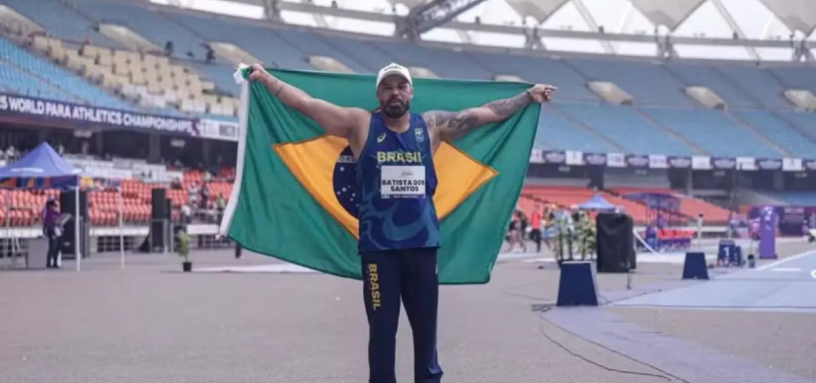 Brasil lidera quadro de medalhas do Campeonato Mundial de Atletismo Paralímpico