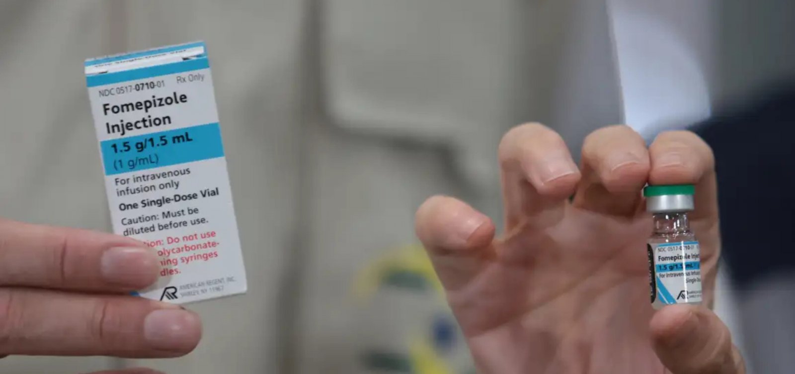 Brasil recebe primeira remessa de antídoto contra intoxicação por metanol