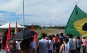 Manifestantes contra governo Temer realizam atos em Salvador