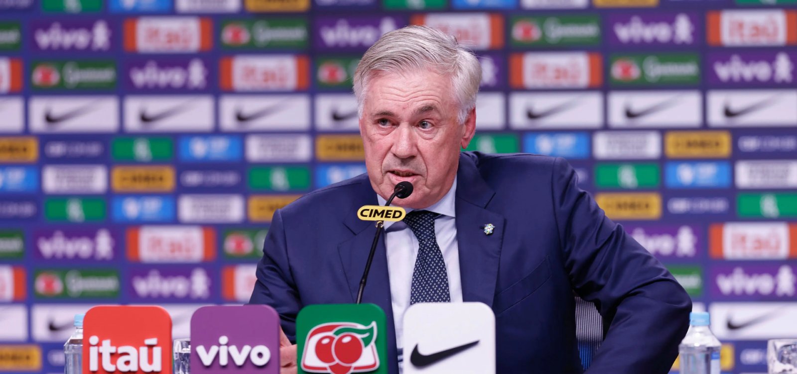 Ancelotti admite queda mental da Seleção em derrota para o Japão “Não está tudo bem”