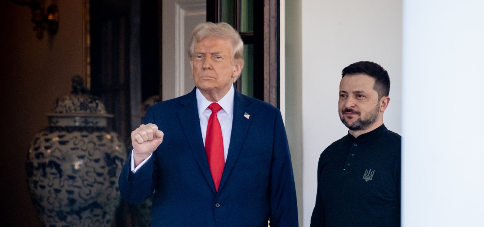 Em reunião com Zelensky, Trump diz que Putin quer encerrar a guerra