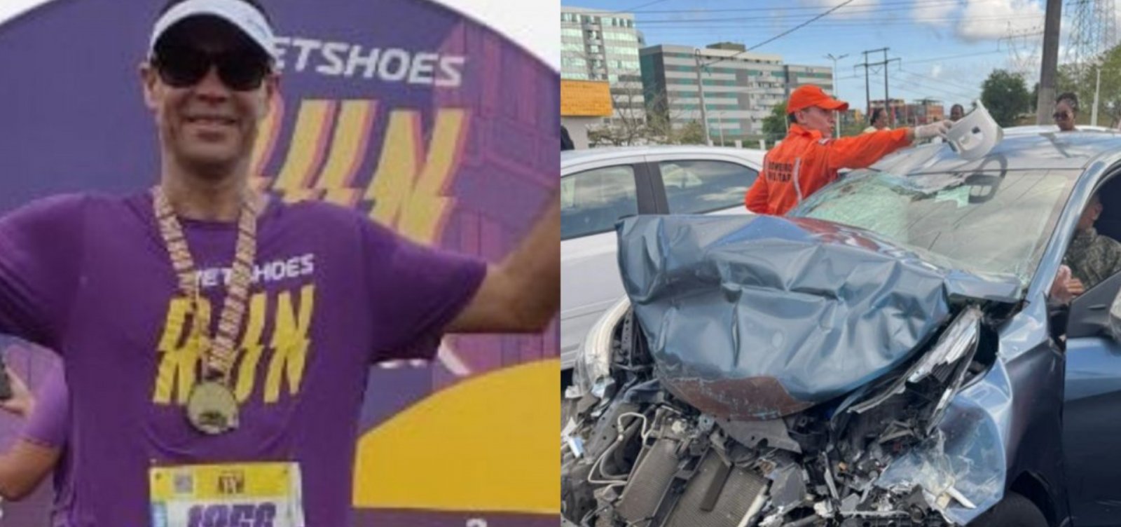 Corredor atropelado no CAB fraturou a costela