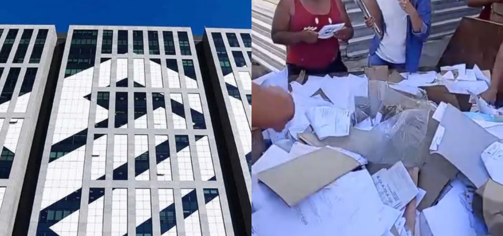 Documentos bancários de clientes do Banco do Brasil são encontrados expostos em Madre de Deus