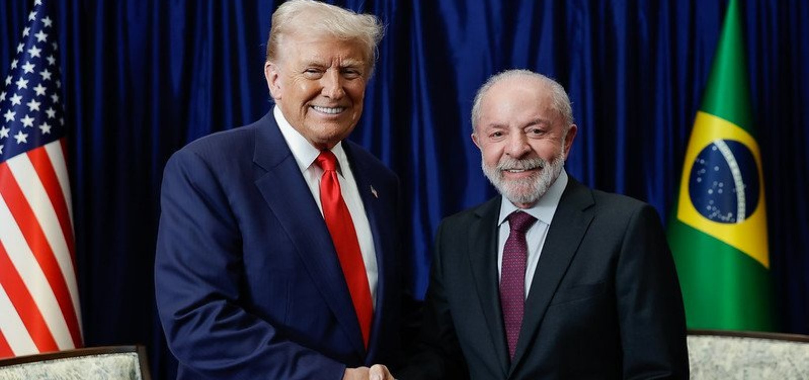 Trump volta a elogiar encontro com Lula e deseja feliz aniversário ao petista