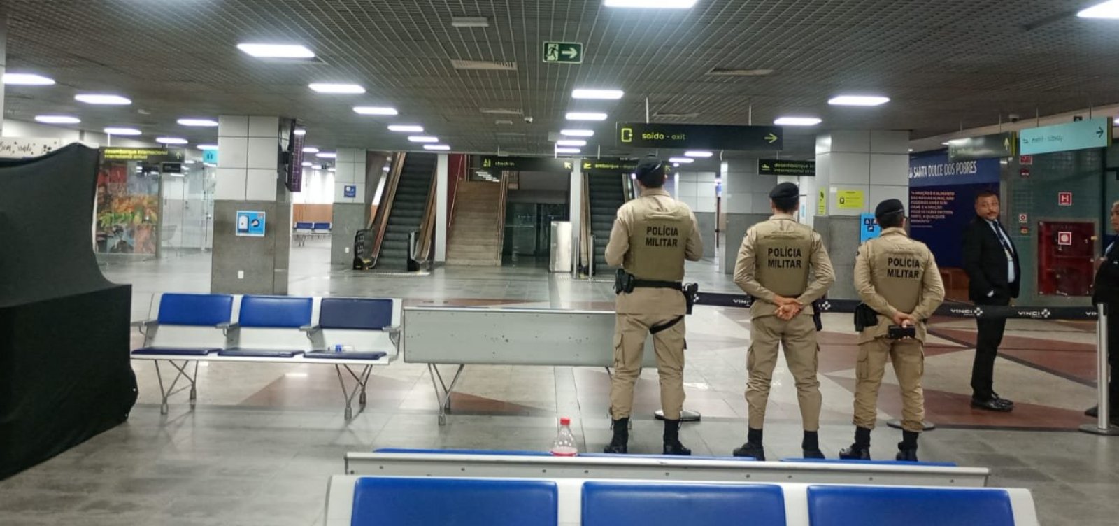 BOPE é acionado após suspeita de bomba no Aeroporto de Salvador