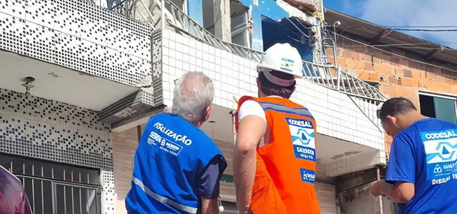 Após desabamento com três mortos, Codesal e Sedur realizam vistoria em Mata Escura