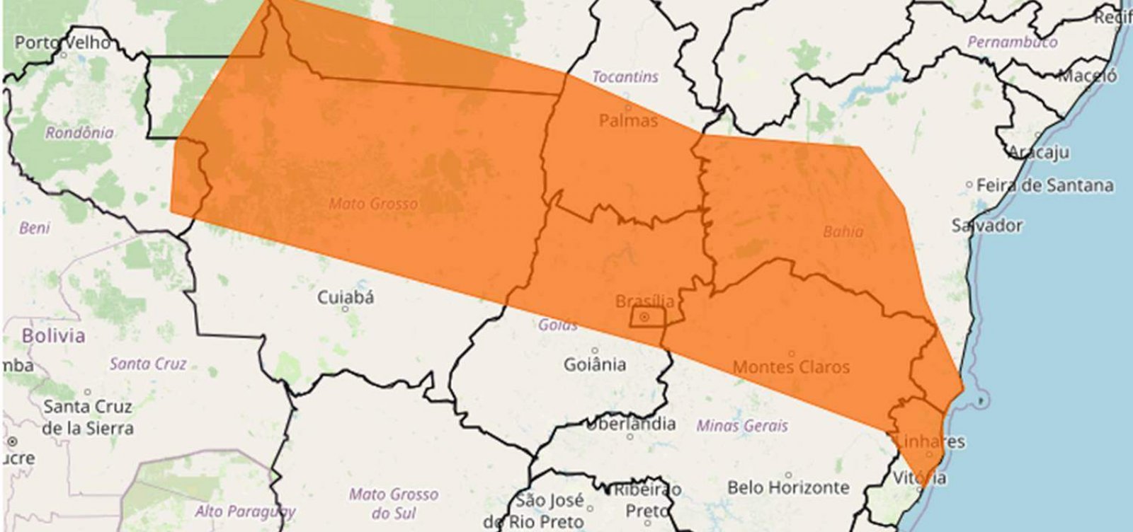 Inmet emite alerta de tempestade para 25 cidades da Bahia