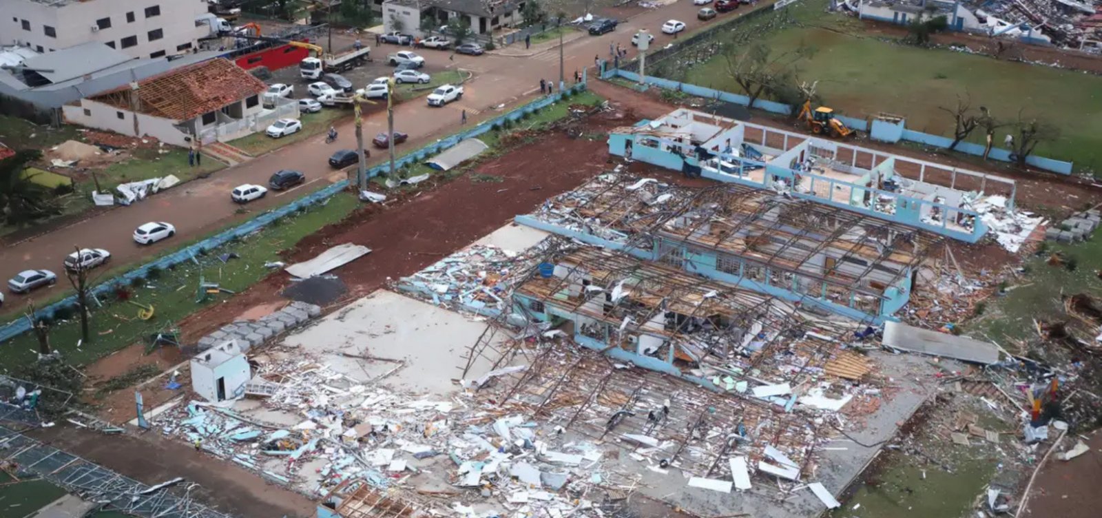 Paraná confirma sétima morte após passagem de tornados