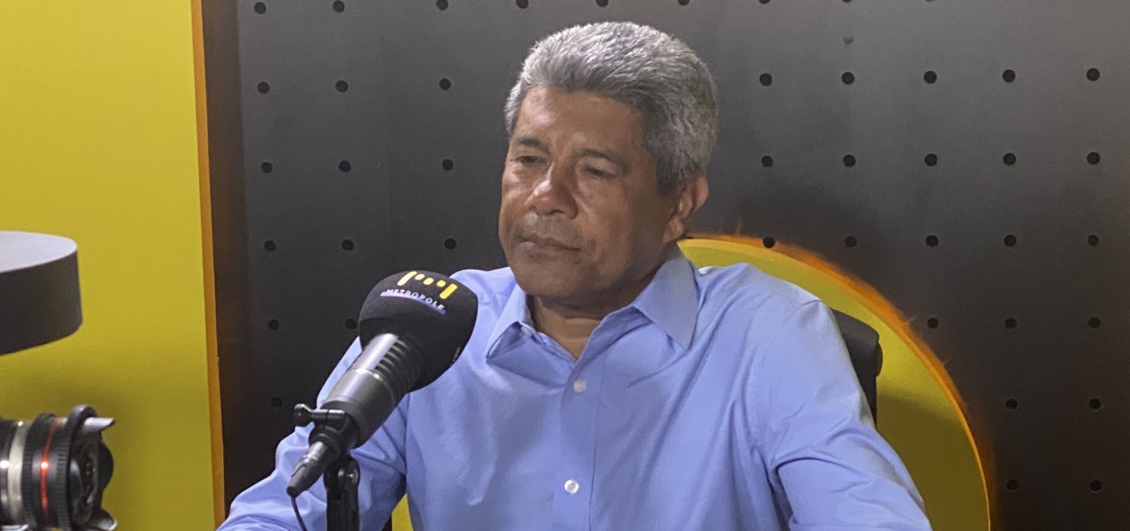 Jerônimo Rodrigues é entrevistado na Rádio Metropole nesta quarta