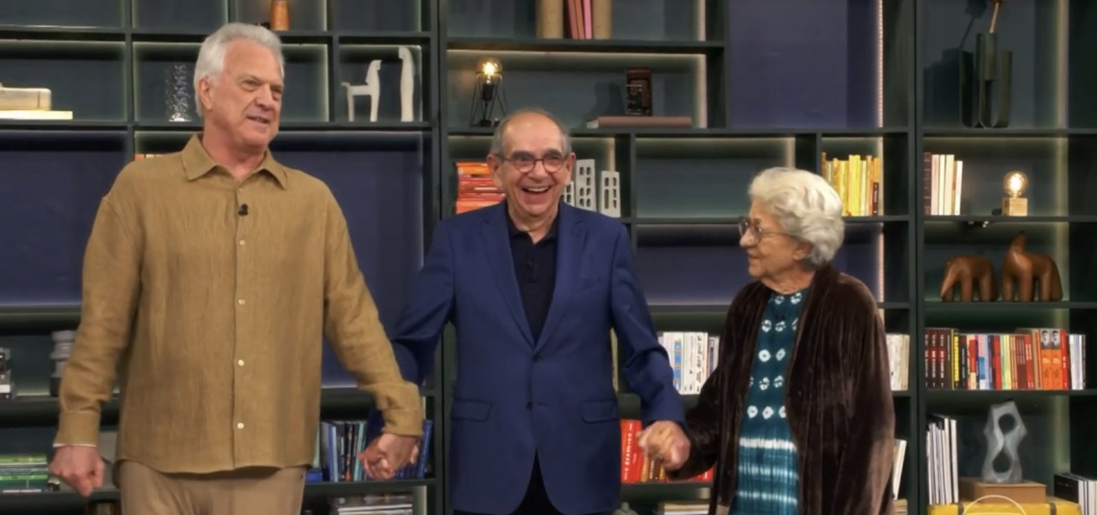 Pedro Bial entrevista Mário Kertész em uma noite de memórias e revelações