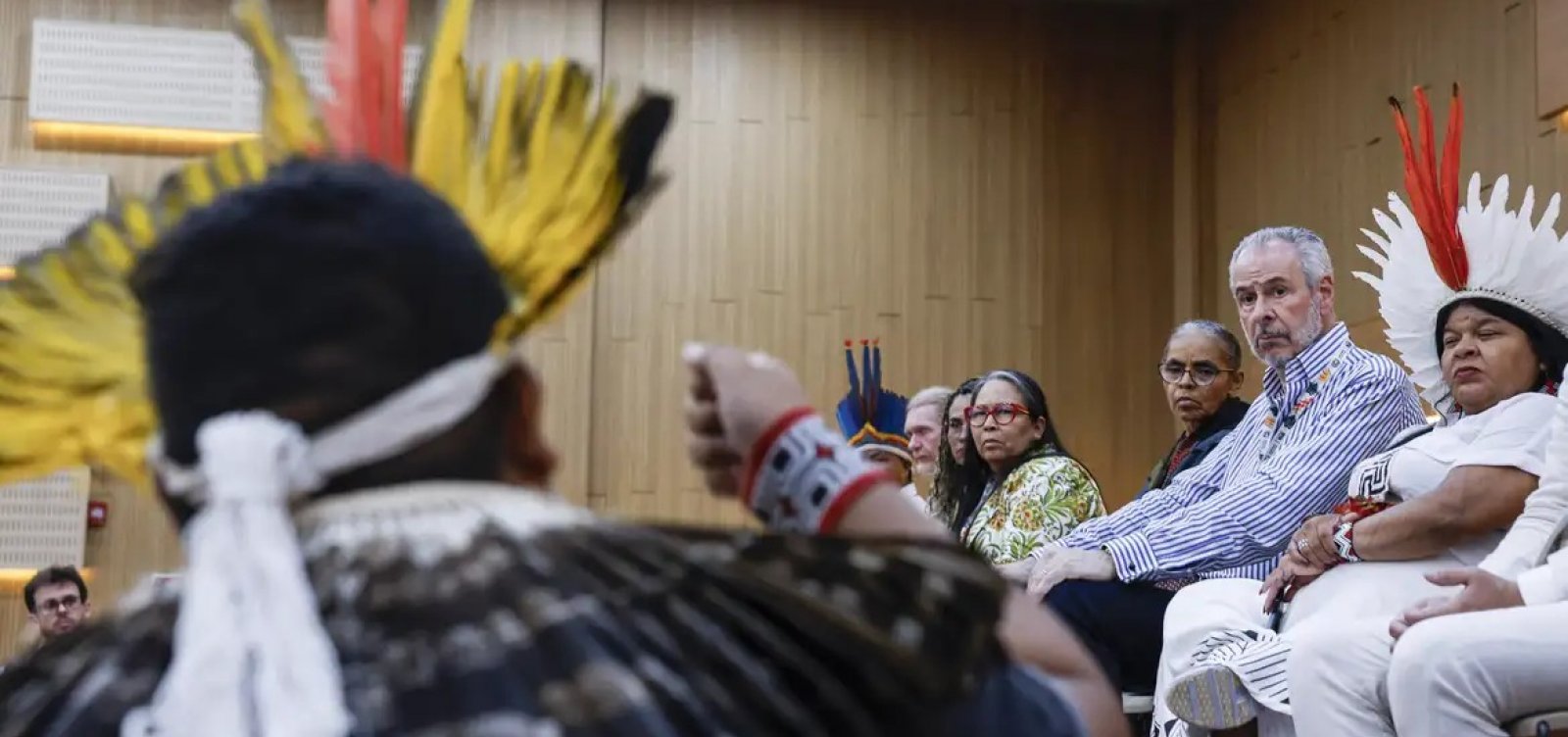 Após protesto, indígenas Munduruku são recebidos por presidente da COP