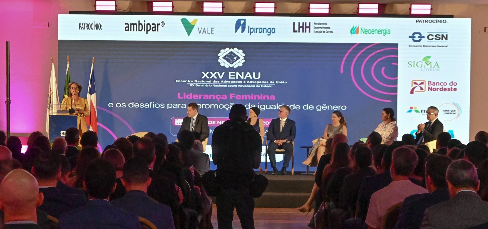 Liderança feminina é tema central em encontro da Advocacia da União em Camaçari