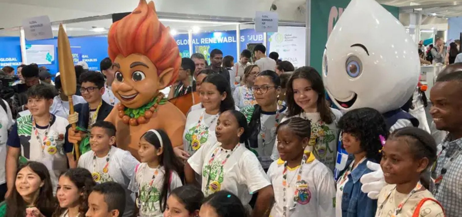 Crianças protagonizam debates na COP30 e cobram futuro seguro diante da crise climática