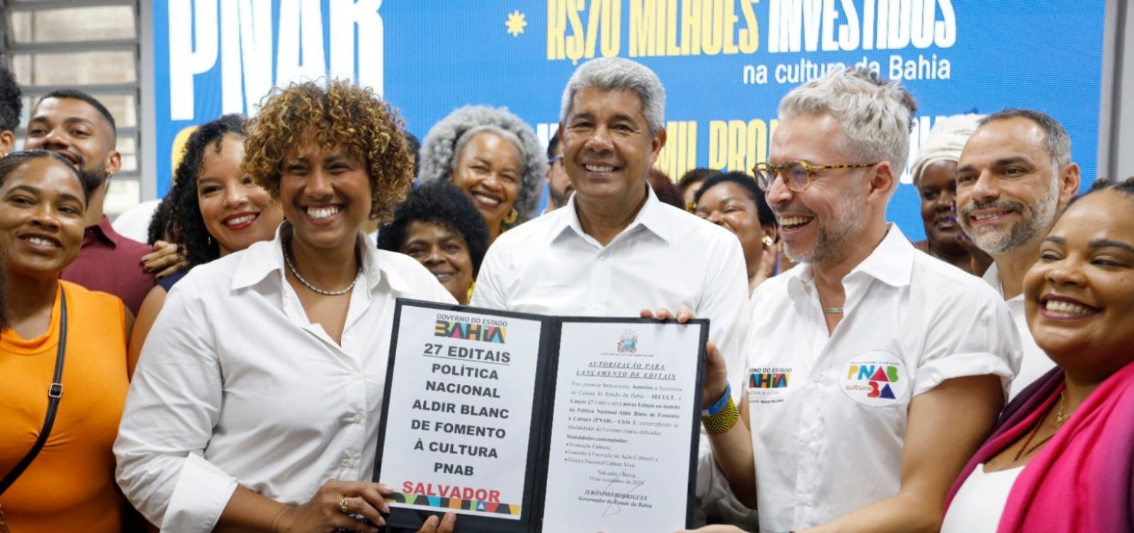 Bahia lança Ciclo 2 da Política Aldir Blanc com investimento de R$ 70,4 milhões em novos editais