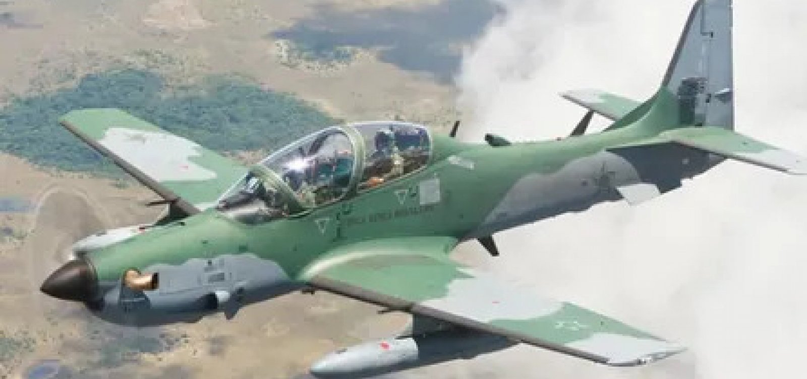 Força Aérea intercepta avião venezuelano em terra Yanomami