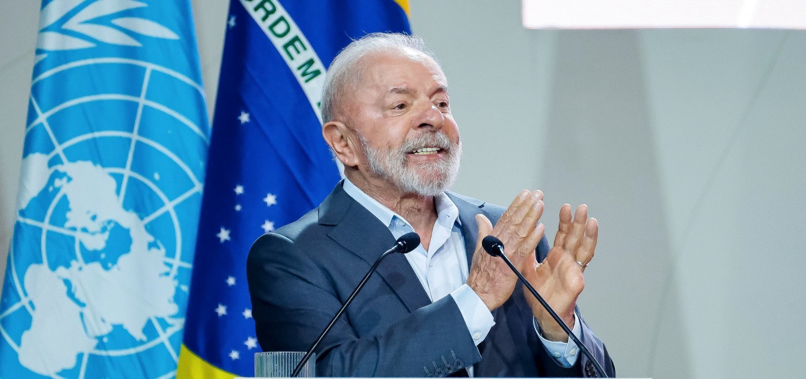 "Não pode continuar um mundo tão desigual como o que temos hoje", declara Lula