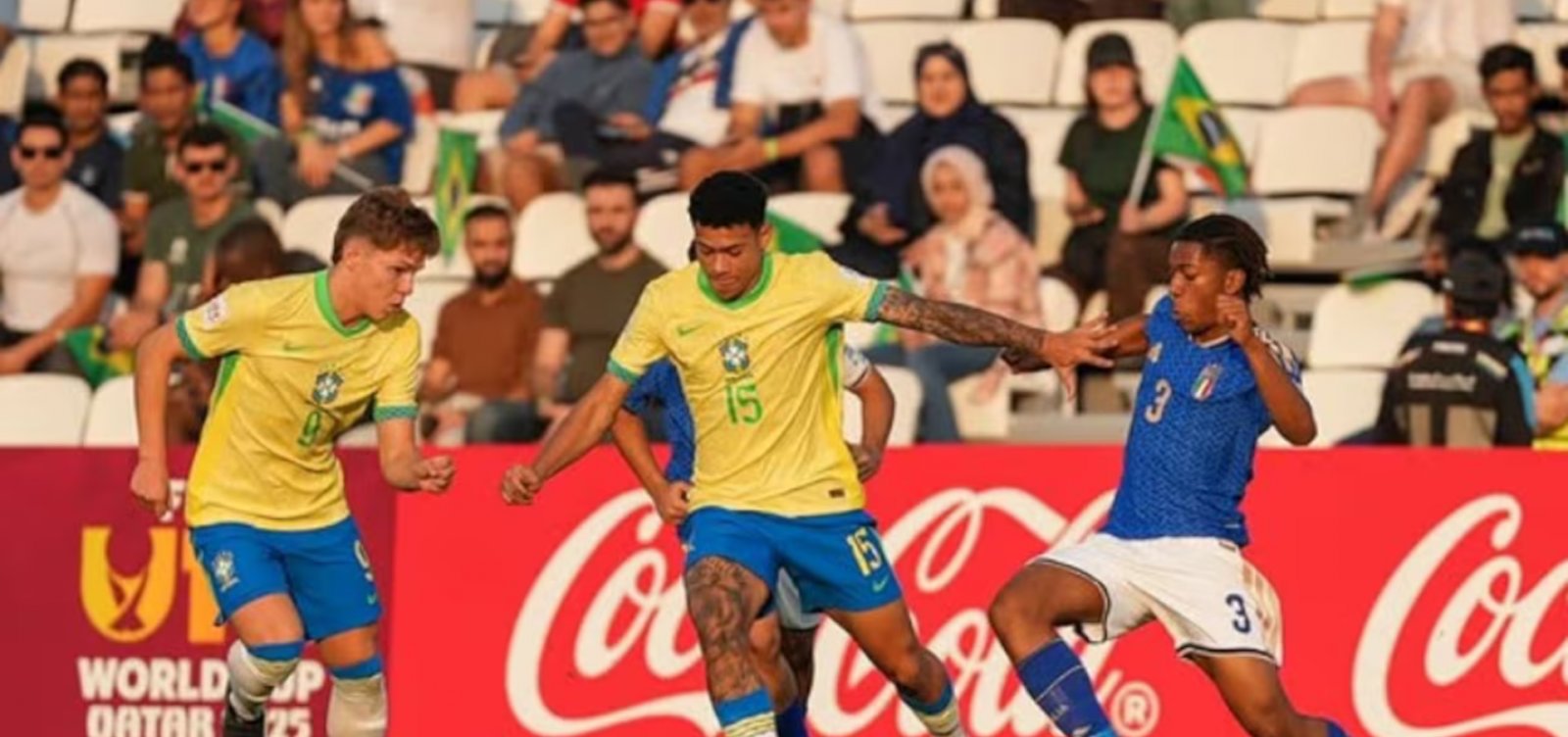 Brasil perde para a Itália nos pênaltis e termina a Copa do Mundo Sub-17 em quarto lugar
