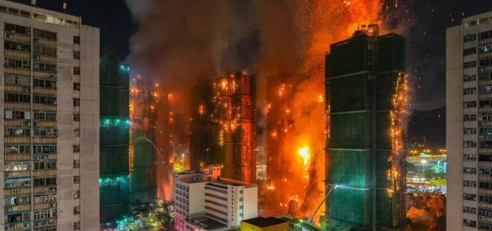 O que já se sabe sobre o incêndio em Hong Kong