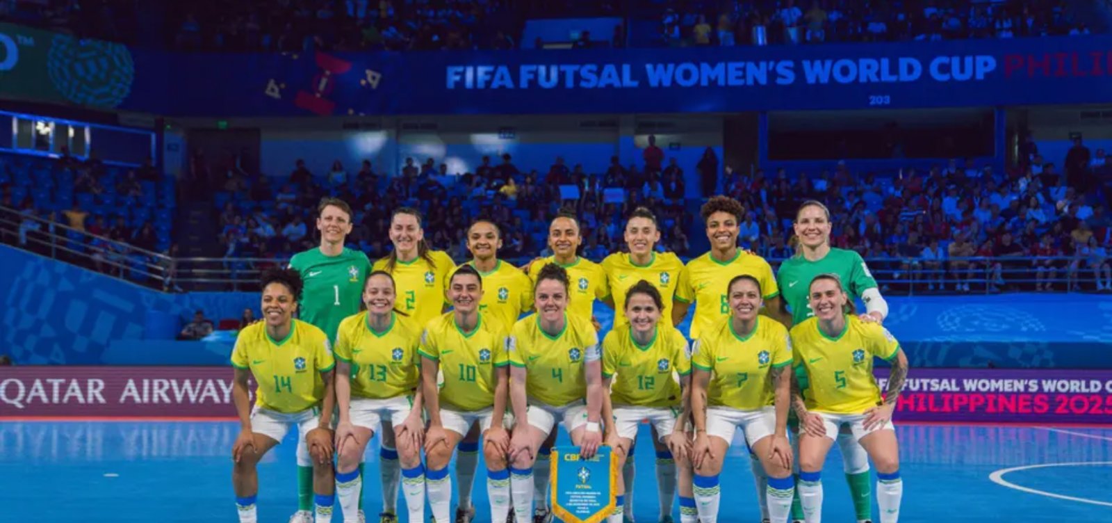 Brasil vence a Espanha e vai à final da Copa do Mundo Feminina de Futsal