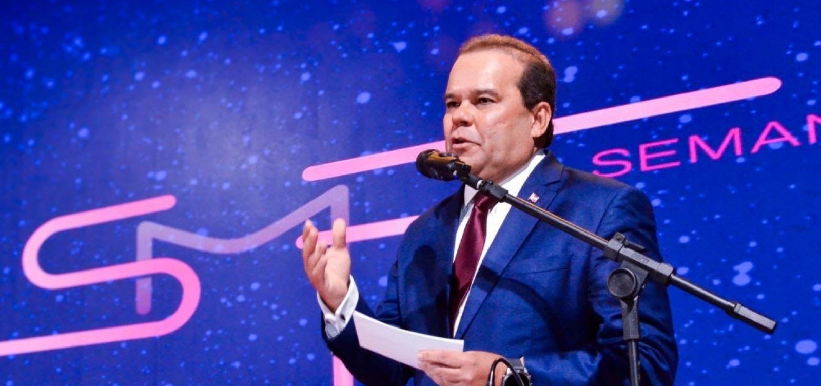 Na Semana do MP, vice-governador ressalta recondução de Pedro Maia