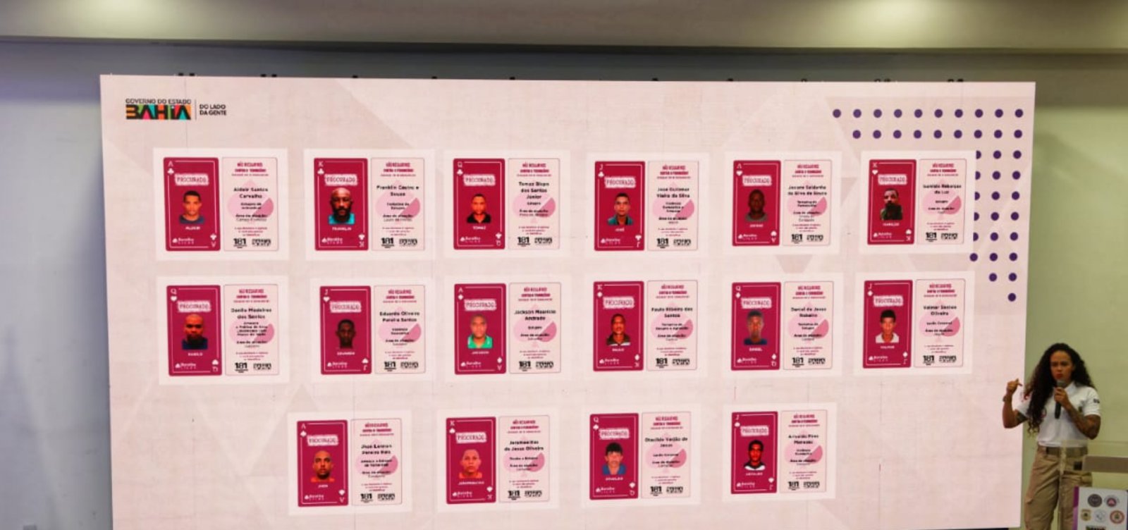 Ferramenta Baralho Lilás é lançada e exibe foragidos por violência contra mulher