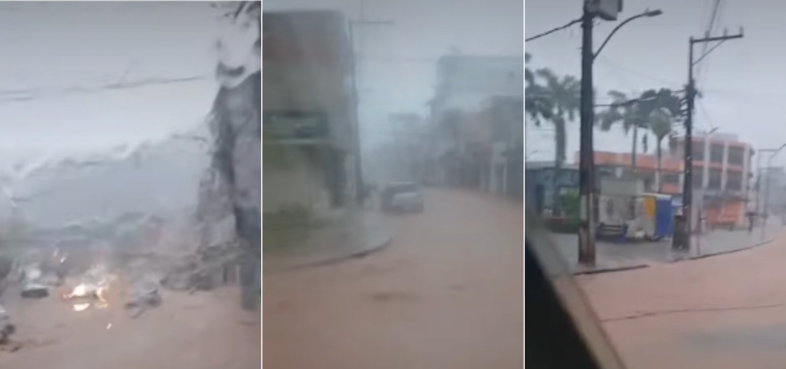 Chuva forte provoca alagamentos em Ituberá, no Baixo Sul da Bahia