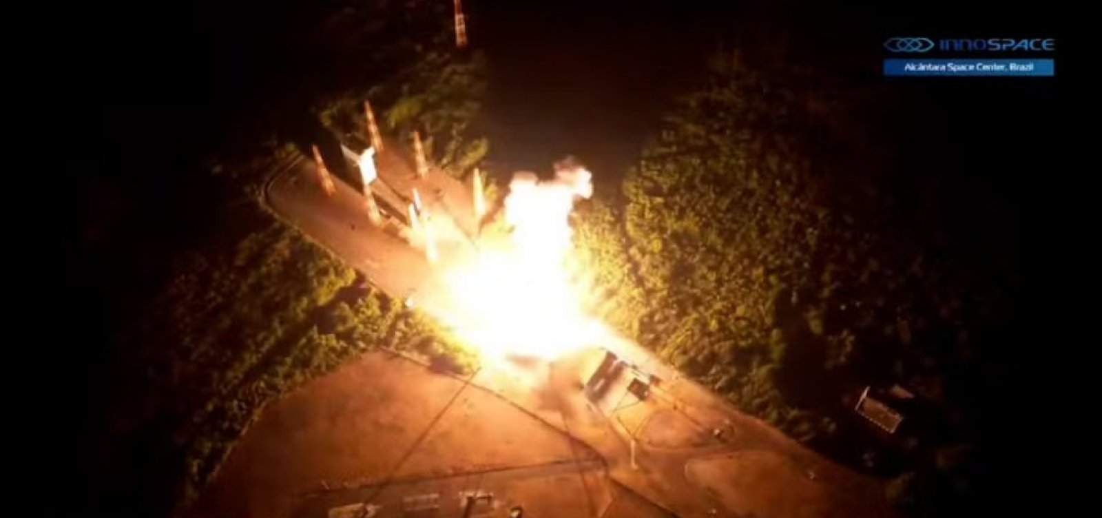 Primeiro foguete comercial lançado do Brasil explode após decolagem no Maranhão