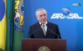Temer diz ter "convicção" de que vai reverter quadro de crise no Brasil