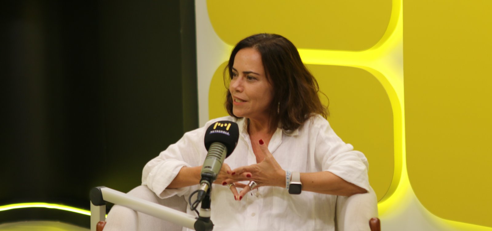 Vânia Abreu explica critérios para escolha do repertório musical