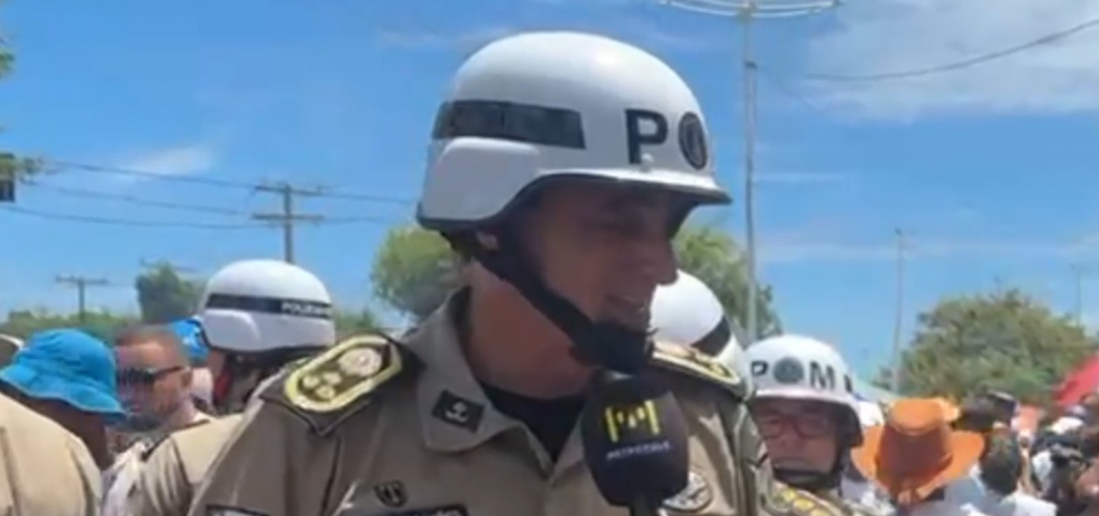 "É uma prévia do Carnaval”, diz comandante da PM sobre operação de segurança na Lavagem do Bonfim