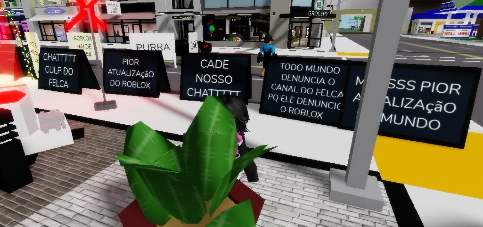 Mudanças no chat do Roblox geram protestos virtuais e ataques ao influenciador Felca