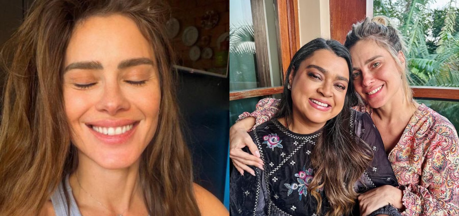 Carolina Dieckmmann emociona fãs ao postar foto com diamante feito das cinzas de Preta Gil