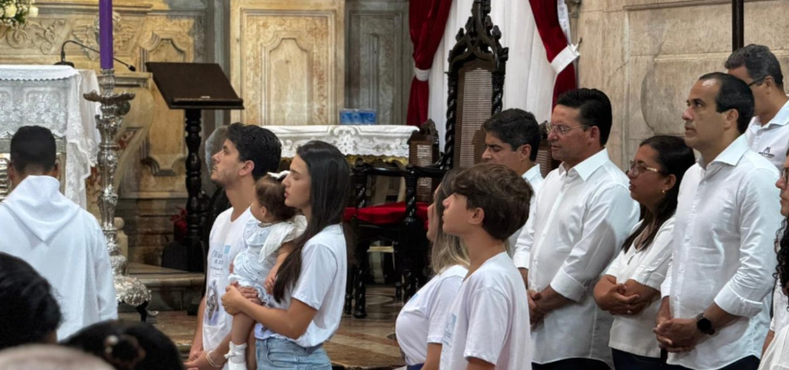 Duda Sanches ressalta legado de Alan Sanches durante Missa de 7º dia em Salvador