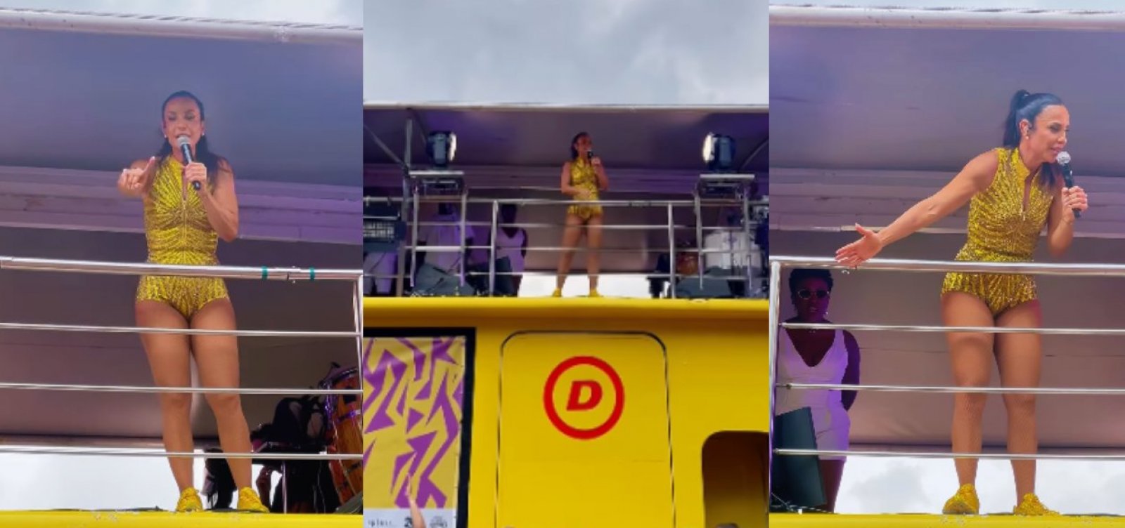 Orientação de Ivete em bloco paulista viraliza e rende comparações com Carnaval de Salvador