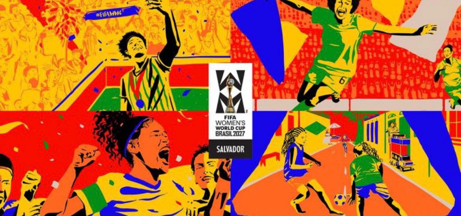 Fifa divulga pôsteres das cidades da Copa do Mundo feminina no Brasil